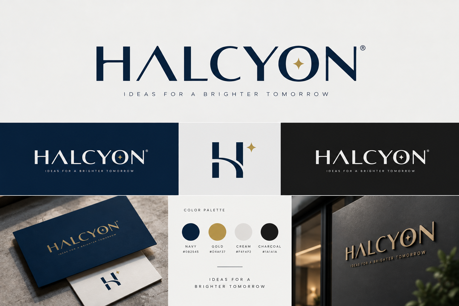 Halcyon — Logo & Identity
